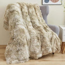 GONAAP Fuzzy Faux Fur Throw Blanket Tie-dye Beige Super Soft Cozy Plush Fuzzy Shaggy Blanket for Couch Sofa Bed (Tie-dye Beige, Throw(50"x60")) by CozyNest Decor