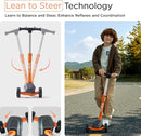 KUB Toddler Scooter for Kids Ages 2+, 3 Wheel Kick Scooter with LED Light-Up Wheels, Adjustable Height Handlebar, Lean-to-Steer, Anti-Slip Deck, Easy-Fold Design, Gift for Boys and Girls by TinyTreasures Baby Boutique