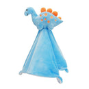 Pro Goleem Dinosaur Security Blanket Soft Loveys for Babies for Boys and Girls Newborn Lovie Infant Blankie Snuggle Toy Stuffed Animal Baby Gifts Blue 14 Inch by TinyTreasures Baby Boutique