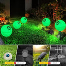Upgraded 5 Pack Solar Halloween Garden Lights Outdoor Halloween Decorations, LED Waterproof Solar Globe Lights for Outside Yard Patio Pathway Party Halloween Decor, YS002-1 by GreenHaven Gardens