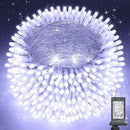 338Ft Christmas Lights Outdoor, 1000 LED Christmas String Lights with 8 Modes, Timer, Waterproof Fairy Twinkle Lights for Christmas Party, Garden, Wedding, Holiday, Xmas Tree Decorations (Cool White) by GreenHaven Gardens