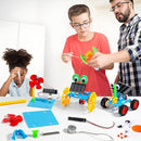 STEM Kits for Kids Ages 8-10 12-14, 4 in 1 Solar Powered STEM Toys for Boys Science Engineering Robotics Robot Building Kits Projects for Kids Age 8-12, Building Toys Crafts for Boys 8-12 6-8 by TinyTreasures Baby Boutique