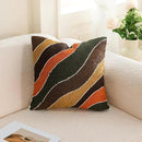 HOdo Home 2PCS 18x18 Pillow Covers-Throw Pillow Cover,Tufted Boho Jacquard Pillow Covers,Farmhouse Decorative Pillow Cover,Pillow Cases for Couch,Sofa,Bed,Chair,Living Room,Home Decor by CozyNest Decor