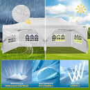 COBIZI 13x26 Pop Up Tent 13x26 Canopy with Sidewalls Heavy Duty Canopy Party Tent for Parties, Outdoor Wedding Large Event Tent Wind Waterproof UPF 50+ Ez Up in Garden Lawn with Roller Bag, White by GreenHaven Gardens
