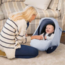 Metplus 2-in-1 Baby Car Seat Canopy, Multi Use Privacy Sun Shade, Protect Baby's Safety with Style, Infant Carrier Covers for Boys & Girls by TinyTreasures Baby Boutique