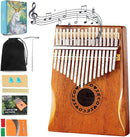 Kalimba Thumb Piano 17 Keys Portable Finger Piano Marimba Music Gifts for Adults Kids by TinyTreasures Baby Boutique