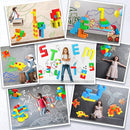 40pcs Magnetic Blocks for Toddler Toys, Magnetic Cubes Building Blocks Classroom Must Haves, STEM Preschool Sensory Magnet Toys for 3 4 5 6 Year Old Boys and Girls by TinyTreasures Baby Boutique
