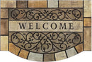 Durable Welcome Door Mats, 24"x36" Heavy-Duty Large Outdoor Mat for Front Door with Non-Slip Rubber Backing for Outside Entry, Garage, Patio, High Traffic Area by CozyNest Decor