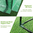 U'Artlines Portable Mini Greenhouse Small Green House with Waterproof Pad 23x13x17 Inch Plant Cover Tent for Garden Small Plants Indoor Outdoor, Green PE