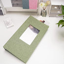 Vienrose Linen Photo Album 420 Pockets for 4x6 Photos Fabric Cover Photo Books Slip-in Picture Albums for Wedding Baby Vacation by TinyTreasures Baby Boutique