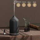 VIVITEST Diffusers for Essential Oils,Stone Oil Diffuser,Ceramic Essential Oil Diffusers Black for Home (250ML) by TinyTreasures Baby Boutique