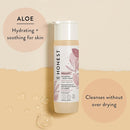 The Honest Company 2-in-1 Cleansing Shampoo + Body Wash and Face + Body Lotion Bundle | Gentle for Baby | Naturally Derived | Sweet Almond Nourish, 18.5 fl oz by TinyTreasures Baby Boutique