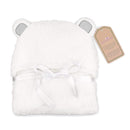 Jam Naturals-Cute Bear Organic Newborn Swaddle Wrap-Gender Neutral Soft Plush Receiving Blanket, Newborn Baby Registry Gift(Grey 3-6m) by TinyTreasures Baby Boutique