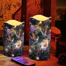 Ystardream LED Candle Set of 4 with Remote Control, Multicolor, Modern, Battery Operated, Tabletop, Indoor, 4/8H Timer, 12 Colors, 5.7 Inches Tall by GreenHaven Gardens