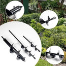 Utoolmart Auger Drill Bit for Planting Set of 3, (1.6x8.7, 1.8x14, 3.1x12) Easy Planter Garden Auger - Bulb & Bedding Plant Augers - Posthole Digger for 3/8” Hex Drive Drill by GreenHaven Gardens