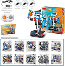 okk Robot Building Toys for Boys, STEM Projects for Kids Ages 8-12, Remote & APP Controlled Engineering Learning Educational Coding DIY Building Kit Rechargeable Robot Toy Gifts for Girls by TinyTreasures Baby Boutique