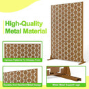 Outdoor Privacy Screen,72" H×47" W Metal Privacy Screen, Freestanding Privacy Fence Panels for Patio by GreenHaven Gardens