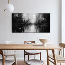 Abstract Wall Pictures for Living Room,Black Art Paintings for Wall Office Wall Art Bedroom Wall Decor 20 x 40 Inch by CozyNest Decor