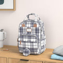 RUVALINO Diaper Bag Backpack, Multifunction Travel Pack Maternity Baby Changing Bags, Large Capacity, Waterproof, Blue Plaid by TinyTreasures Baby Boutique