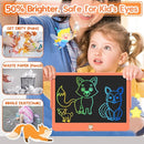 LCD Writing Tablet for Kids 12 Inch, Kids Learning Toys Drawing Pad for Girls Boys, Erasable Doodle Board for Toddlers 3 4 5 6 7 8 Year Old Travel Essentials, Christmas Birthday for Kids - Orange by TinyTreasures Baby Boutique