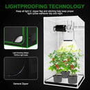 MELONFARM 4x2 Grow Tent, 48"x24"x60'' High Reflective 600D Diamond Mylar Canvas with Observation Window and Floor Tray for Hydroponic Indoor Plant Growing by GreenHaven Gardens