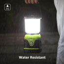 Lepro 1500LM Battery Powered LED Camping Lantern, Waterproof Tent Light with 4 Light Modes, Camping Essentials, Portable Lantern Flashlight for Camping, Emergency Light, Power Outage, Not Rechargeable