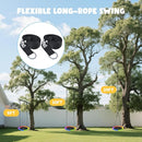 Hapfan 40" Saucer Tree Swing for Kids and Adults, Disc Round Swing for Kids Outdoor with Swivel, UV-Resistant Textilene Fabric, 700 lb Weight Capacity, 9.8 FT Hanging Straps, 2-Year Warranty (Rainbow) by TinyTreasures Baby Boutique