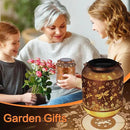 Solar Lanterns Outdoor Waterproof Dragonfly Garden Decor Gifts for Women Mom Grandma Hanging Solar Lights Metal Lantern Decoration Outside for Yard, Patio, Backyard, Porch by GreenHaven Gardens