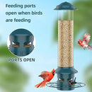 Bird Feeder,Metal Squirrel Proof Bird Feeders for Outdoors Hanging 4.0 LB Capacity,Easily Beat Squirrels,Attracting Finch,Cardinal,Chickadee by GreenHaven Gardens