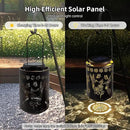 Solar Lanterns Outdoor Waterproof Hummingbird Garden Decor, Hanging Metal Lights for Yard, Patio, Fence, Porch, Pathway Decoration, Ideal Gift for Women, Mom, Grandma by GreenHaven Gardens