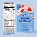 Gerber Stage 3 Baby Food Snacks, Strawberry Yogurt Melts, Freeze Dried Yogurt and Fruit Snacks for Babies, Baby Led Feeding, 7-Pack by TinyTreasures Baby Boutique