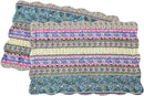NEWLAKE Quilted Cotton Bed Pillowcases, Striped Jacquard Style, 2 Pieces, 20x27 Inch by CozyNest Decor