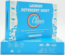 Clean Laundry Detergent™– Hypoallergenic, Eco-Friendly, Plant-Based, Biodegradable, 100% Natural – Gentle on Skin & Fabrics, Fresh Scent, 60 Premium Detergent Sheet by CozyNest Decor