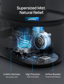 Dreo Humidifiers for Bedroom, Top Fill 4L Smart Cool Mist Humidifier with Oil Diffuser, Cartridge, Nightlight, 36H Runtime, Quiet Ultrasonic Humidifiers for Home, Baby Nursery, Plants, Office, HM311S by TinyTreasures Baby Boutique