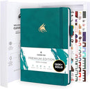 Clever Fox Planner Premium Edition – Undated Luxurious Weekly & Monthly Planner to Increase Productivity and Hit Your Goals – Organizer – Start Anytime, A5, Lasts 1 Year, Dark Teal (Weekly) by TinyTreasures Baby Boutique