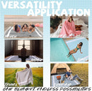 Lightweight Woven Throw Blanket Large Soft Travel Essentials Airplane Accessories Long Flight Necessities Airport Must Haves Plane International Flying Stuff Airline Items Oversea Umrah Need Purple by TinyTreasures Baby Boutique