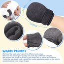 Newcotte Adjustable Baby Mittens No Scratch Newborn Cotton Breathable Gloves Warm Baby Mitts for Boys by TinyTreasures Baby Boutique