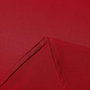 sancua Square Tablecloth - 54 x 54 Inch - Stain and Wrinkle Resistant Washable Polyester Table Cloth, Decorative Fabric Table Cover for Dining Tables, Buffet Parties and Camping, Red by CozyNest Decor