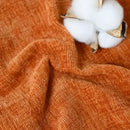 CaliTime Fall Throw Pillow Covers Decorative 20 X 26 Inches Pack of 2 Cozy Chenille Standard Pillow Shams Cases for Couch Sofa Bed Living Room Home Burnt Orange by CozyNest Decor