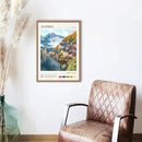StudioUBILA Austria Wall Art Poster, Decorative Cityscape Landscape Art Prints, Home Decor Wall Art Print for Bedroom Living Room Kitchen Decorations, Unframed by CozyNest Decor