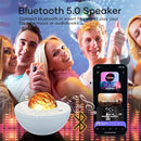 Galaxy Projector for Bedroom, Star Night Light with White Noise & Bluetooth Music, Aurora Remote Control & Timing, Party, Home (White) by TinyTreasures Baby Boutique