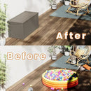 150 Gallon Outdoor Storage Box Waterproof Lockable Resin Deck Box Large, Patio Storage Bin for Pool Accessories Cushion Furniture, Garden Tools, UV-Resistant Outside Delivery Grey by CozyNest Decor
