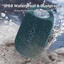 NOBIS Clip N1 Portable Bluetooth Speaker with App, Beat Mode, Up to 24H Playtime, IP68 Waterproof, BT 5.3, HD Sound, Stereo Pairing, Custom EQ, Perfect for Outdoor, Home and Adventure (Blue) by TinyTreasures Baby Boutique