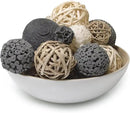ANDALUCA Decorative Balls Vase Filler Bag with Orbs, Balls (Grey) by CozyNest Decor