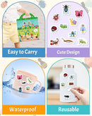 Benresive Reusable Sticker Book for Toddlers 2-4 Years, Fun Travel Stickers for Kids, Waterproof Sticker Books for Toddlers 1-3, Crafts Activities for Todddlers 1-3 2-4 3-5 - Insect by TinyTreasures Baby Boutique