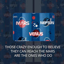 Kids Space Mars Blackout Curtains - 100% Blackout, Thermal Insulated, Noise Reducing,Bring The Cosmos Closer to Kids Room, 2 Panels (Planet Parade, W52×L84) by TinyTreasures Baby Boutique