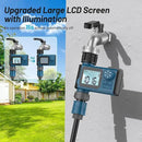 Sprinkler Timer, Hoses Timer for Watering, Outdoor Irrigation Timers, Water Scheduling Device for Tube Programmable with Auto/Manual/Rain-Delay System, Water Hoses Timers for Yard, Lawn, Pool(Blue) by GreenHaven Gardens