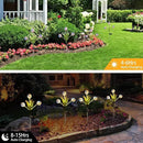 Solar Lights Outdoor Waterproof, 2 Pack American Flag Garden Lights for Yard,Garden,Patio,Pathway Decoration, Landscape Ambient Lighting for Festival,Holiday,Party,Christmas Gifts New Year Decorations by GreenHaven Gardens