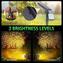 JSOT Solar Outdoor Lights - 4 Pack Solar Spot Lights Spotlights for Outside Landscape Lighting for Garden Tree Yard Pathway (Warm Light) by GreenHaven Gardens