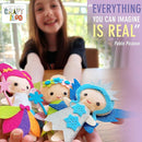 CRAFTILOO Fairy Sewing Kits for Little Girls 5 Easy Projects for Childrens Kid Crafts Make Your Own Felt Pillow Plush Craft Kit My First Sewing Kit Learn to Sew by TinyTreasures Baby Boutique